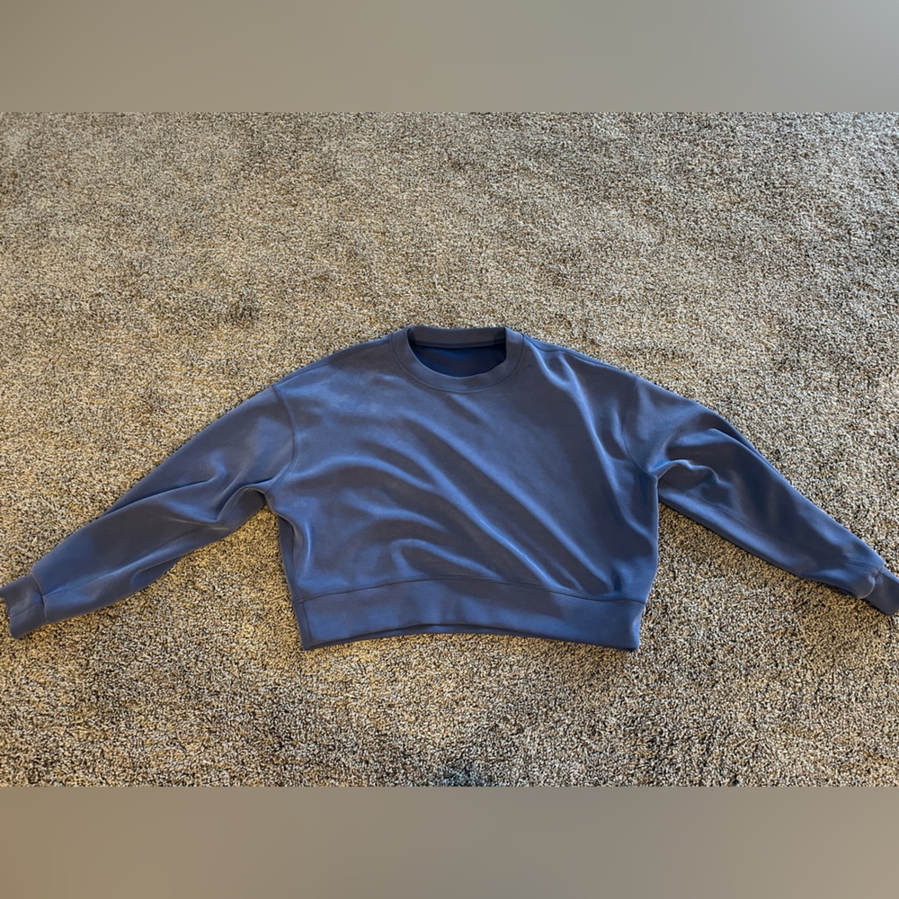 Lululemon soft stream crewneck sweater.